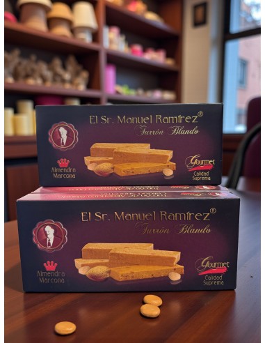 Turrón Blando Gourmet de Almendra Marcona