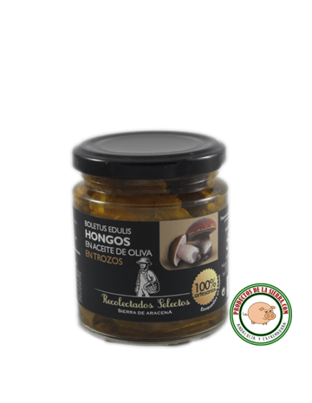 Boletus edulis “Tentullo” rehogado en aceite