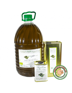 Organic Extra Virgin Olive Oil 5 L.