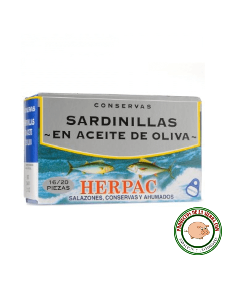 Petites sardines à l'huile d'olive