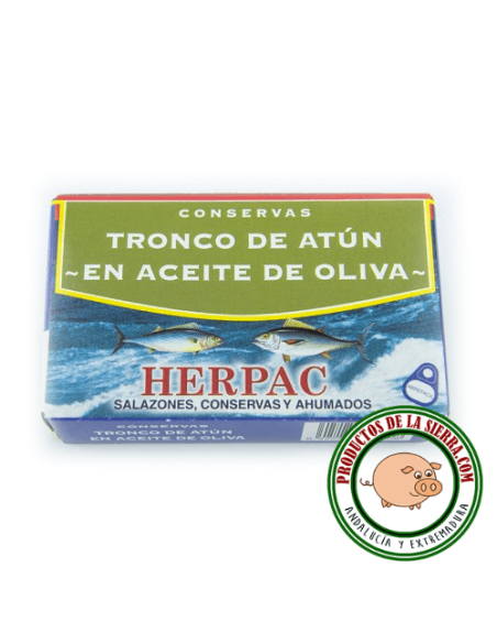 Trunk of tuna in olive oil
