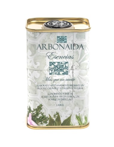 Acheter Essence d'huile d'olive extra vierge (Thym, Romarin, Ail, Laurier) - Arbonaida 250 ml