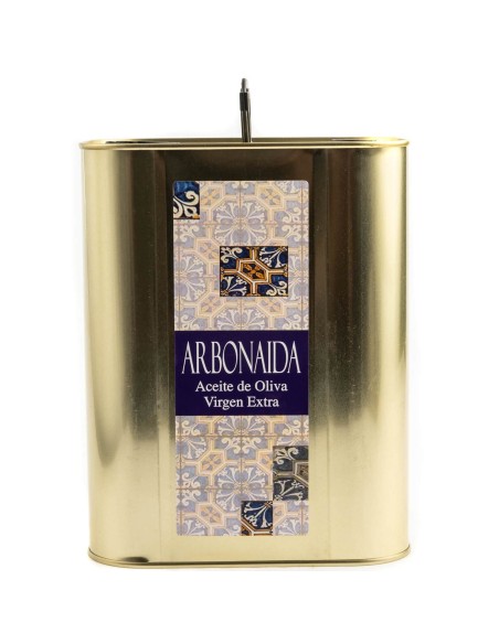Acheter Huile d'olive extra vierge de l'Andalousie - Arbonaida 3 L