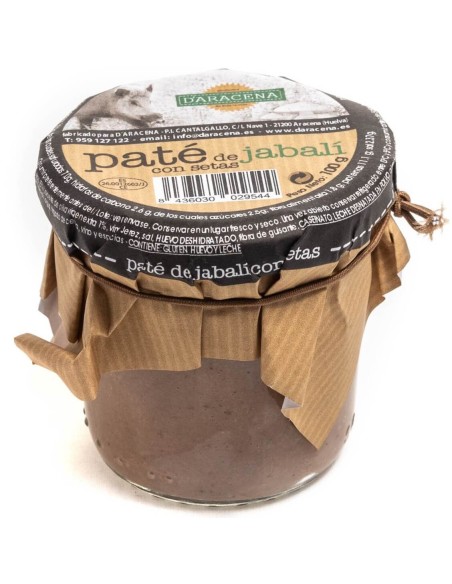 Paté de Jabalí con Setas